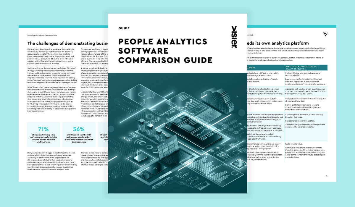 People Analytics Software Comparison Guide